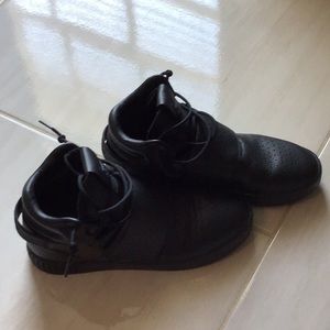 Black adidas ortholite tubulars